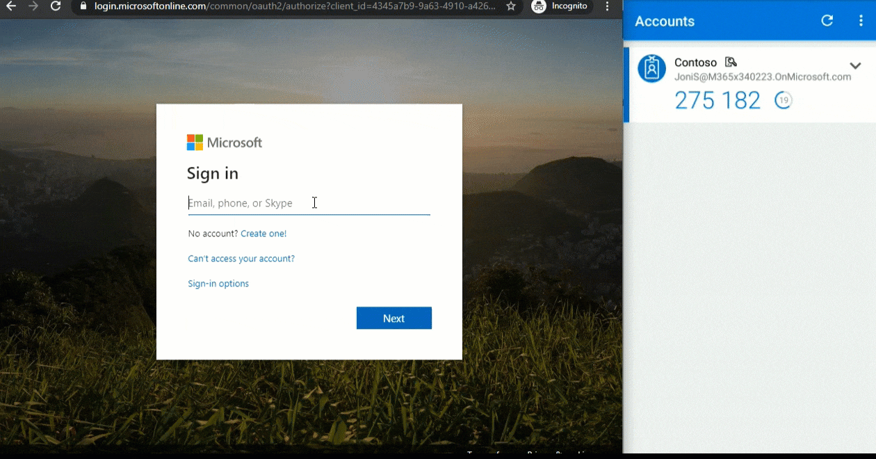 microsoft two factor authentication