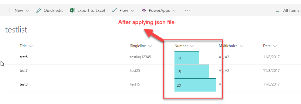 sharepoint-online-list-column-formatting