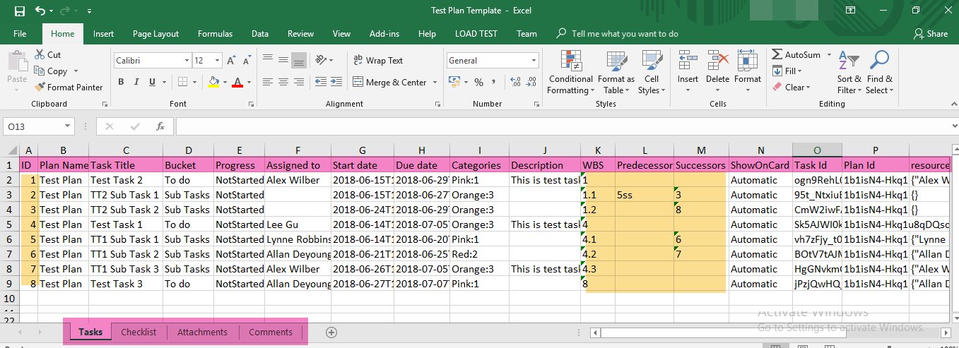 officetime export to excel