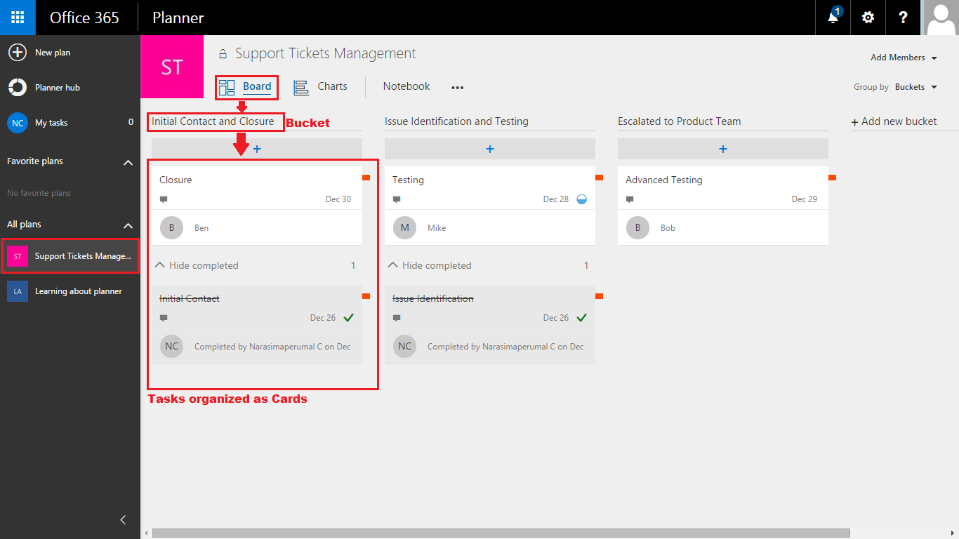 Office 365 Planner for Visually Organizing Team Tasks